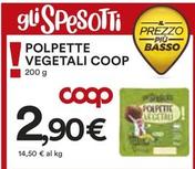 Offerta per Coop - Polpette Vegetali a 2,9€ in Ipercoop
