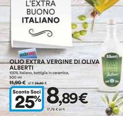 Offerta per Alberti - Olio Extra Vergine Di Oliva a 8,89€ in Ipercoop
