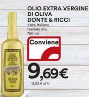 Offerta per Donte & Ricci - Olio Extra Vergine Di Oliva a 9,69€ in Ipercoop