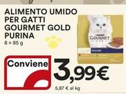 Offerta per Gourmet Purina - Alimento Umido Per Gatti Gold a 3,99€ in Ipercoop
