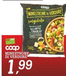 Offerta per Minestrone Di Verdure a 1,99€ in Superstore Coop