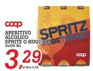 Offerta per Aperitivo Alcolico Spritz O Hugo a 3,29€ in Superstore Coop