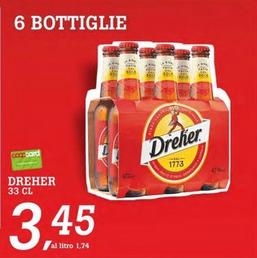 Offerta per Dreher - 33 Cl a 3,45€ in Superstore Coop