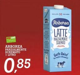 Offerta per Arborea - Parzialmente Scremato a 0,85€ in Superstore Coop