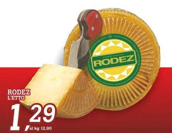 Offerta per Rodez a 1,29€ in Superstore Coop