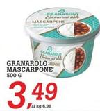 Offerta per Granarolo - Mascarpone a 3,49€ in Superstore Coop