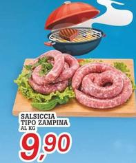 Offerta per Salsiccia Tipo Zampina a 9,9€ in Superstore Coop