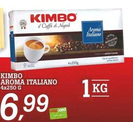 Offerta per Kimbo - Aroma Italiano a 6,99€ in Superstore Coop