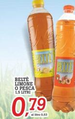 Offerta per Beltè - Limone O Pesca a 0,79€ in Superstore Coop