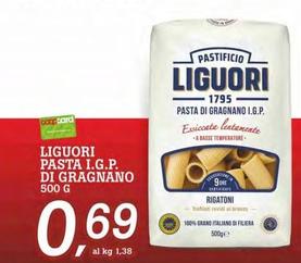 Offerta per Pastificio Liguori - Pasta I.G.P. Di Gragnano a 0,69€ in Superstore Coop