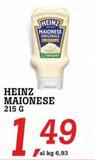 Offerta per Heinz - Maionese a 1,49€ in Superstore Coop