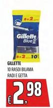 Offerta per Gillette - 10 Rasoi Bilama Radi E Getta a 2,98€ in Superstore Coop
