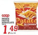 Offerta per Patate Fritte Surgelate a 1,49€ in Superstore Coop