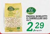 Offerta per Fagioli Borlotti O Cannellini Bio a 2,29€ in Superstore Coop