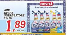 Offerta per Ace - Spray Sgrassatore a 1,89€ in Superstore Coop