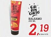 Offerta per Balsamo a 2,19€ in Superstore Coop