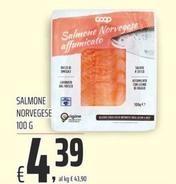 Offerta per Salmone affumicato a 4,39€ in Coop