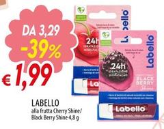 Offerta per Labello - Alla Frutta Cherry Shine/Black Berry Shine a 1,99€ in Galassia