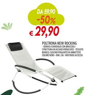 Offerta per Poltrona New Rocking a 29,9€ in Galassia