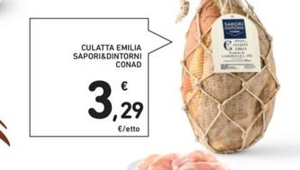 Offerta per Conad - Culatta Emilia Sapori&Dintorni a 3,29€ in Conad Superstore