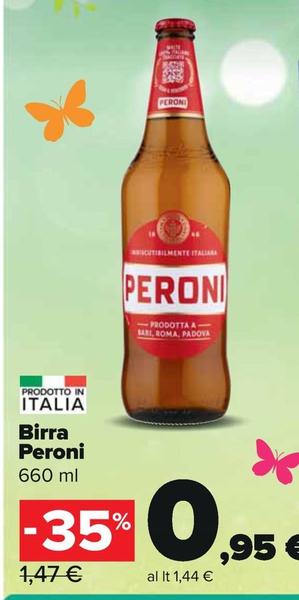 Offerta per Peroni - Birra a 0,95€ in Carrefour Express