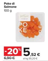 Offerta per Poke Di Salmone a 5,52€ in Carrefour Express
