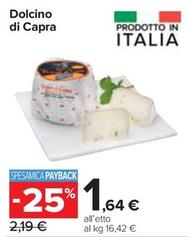 Offerta per Dolcino Di Capra a 1,64€ in Carrefour Express