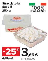 Offerta per Sabelli - Stracciatella a 3,65€ in Carrefour Express