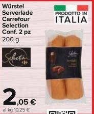 Offerta per Carrefour - Würstel Serverlade Selection Conf. 2 Pz a 2,05€ in Carrefour Express