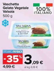 Offerta per Valsoia - Vaschetta Gelato Vegetale a 3,09€ in Carrefour Express