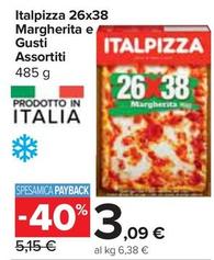 Offerta per Italpizza - 26x38 Margherita a 3,09€ in Carrefour Express