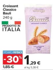 Offerta per Bauli - Croissant Classico a 1,29€ in Carrefour Express