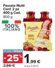 Offerta per Mutti - Passata Conf. 2 Pz a 1,99€ in Carrefour Express