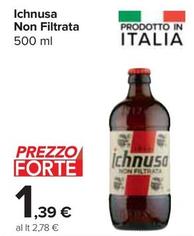 Offerta per Ichnusa - Non Filtrata a 1,39€ in Carrefour Express