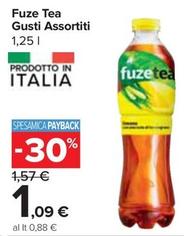 Offerta per Fuze Tea - Gusti Assortiti a 1,09€ in Carrefour Express