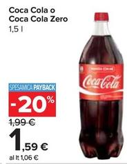 Offerta per Coca Cola - Zero a 1,59€ in Carrefour Express