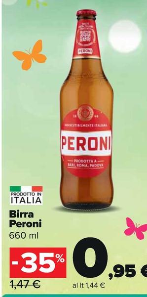 Offerta per Peroni - Birra a 0,95€ in Carrefour Express