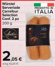 Offerta per Carrefour - Würstel Serverlade Selection Conf. 2 Pz a 2,05€ in Carrefour Express