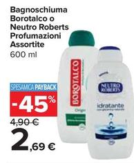 Offerta per Borotalco - Bagnoschiuma a 2,69€ in Carrefour Express