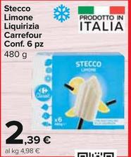 Offerta per Carrefour - Stecco Limone Liquirizia Conf. 6 Pz a 2,39€ in Carrefour Express