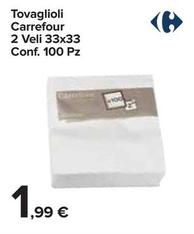 Offerta per Tovaglioli a 1,99€ in Carrefour Express