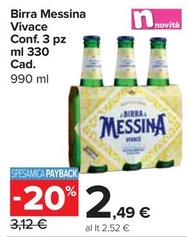 Offerta per Birra a 2,49€ in Carrefour Express