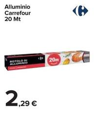 Offerta per Carta stagnola a 2,29€ in Carrefour Express