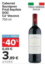 Offerta per Vino a 3,89€ in Carrefour Express