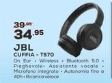 Offerta per Jbl - Cuffia-T570 a 34,95€ in Euronics