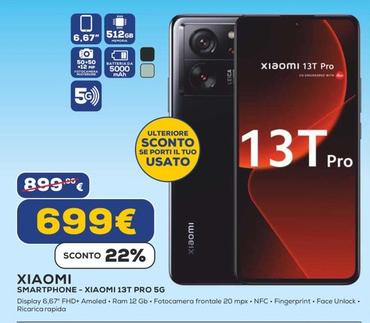 Offerta per Xiaomi - Smartphone-13T Pro 5G a 699€ in Euronics