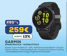 Offerta per Garmin - Smartwatch-VivoActive 5 a 259€ in Euronics