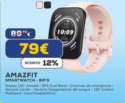 Offerta per Amazfit - Smartwatch-Bip 5 a 79€ in Euronics