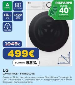 Offerta per Lg - Lavatrice-F4R5010TS a 499€ in Euronics