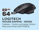 Offerta per Logitech - G G502 X Mouse Mano Destra Usb Tipo A Ottico 25600 Dpi a 64,9€ in Euronics